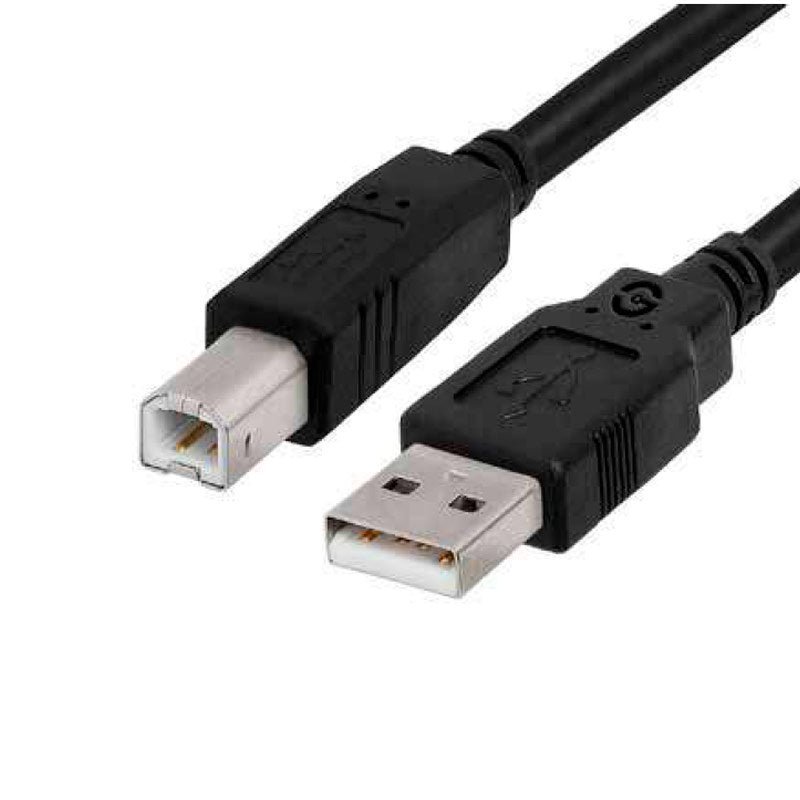 Cable GETTTECH JL-3515 USB 2.0 - USB A-USB B, Negro, 1.5MTS Cable GETTTECH JL-3515 USB 2.0 - USB A-USB B, Negro, 1.5MTS